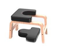 Silla De Inversión De Yoga,Taburete De Pie Con Cojín Cómodo,Entrenador De Soporte De Cabeza Yoga,Estera Transpirable Gruesa En Forma De U For Oficinas,gimnasios(Black)