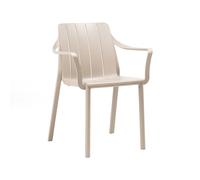 Silla de Jardín 4 Patas Apilable Con Brazos Nardi Tiberina 40205.24.000 Corda