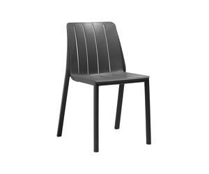 Silla de Jardín 4 Patas Apilable Nardi Tiberina 40206.02.000 Antracite