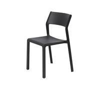 Silla de Jardín 4 Patas Apilable Sin Brazos Nardi Trill Bistrot 40253.02.000 Antracite