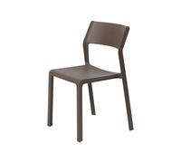 Silla de Jardín 4 Patas Apilable Sin Brazos Nardi Trill Bistrot 40253.53.000 Tabacco