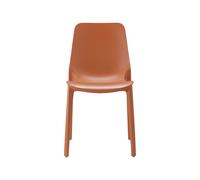Silla de Jardín 4 Patas Apilable Sin Brazos Scab Ginevra 2334 73 Terracota