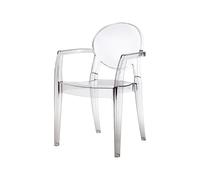 Silla de Jardín 4 Patas Con Brazos Scab Igloo 2355 100 Transparente