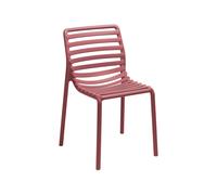 Silla de Jardín 4 Patas Sin Brazos Nardi Doga Bistrot 40255.21.000 Marsala