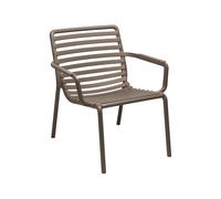 Silla de Jardín 4 Patas Sin Brazos Nardi Doga Relax 40256.53.000 Tabacco