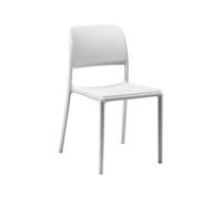 Silla de Jardín 4 Patas Sin Brazos Nardi Riva Bistrot 40247.00.000.06 Bianco