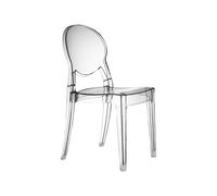 Silla de Jardín 4 Patas Sin Brazos Scab Igloo Chair 2357 100 Transparente