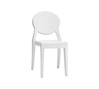 Silla de Jardín 4 Patas Sin Brazos Scab Igloo Chair 2357 310 Blanco completo