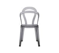 Silla de Jardín 4 Patas Sin Brazos Scab TiTì 2330 183 Transparente ahumado