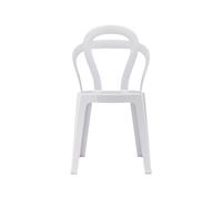 Silla de Jardín 4 Patas Sin Brazos Scab TiTì 2330 310 Blanco completo
