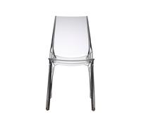 Silla de Jardín 4 Patas Sin Brazos Scab Vanity Chair 2652 183 Transparente ahumado