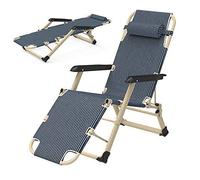 Silla de jardín reclinable plegable de gravedad cero, diseño ergonómico para patio, jardín, playa, piscina, al aire libre, fuerte y resistente, interesante