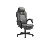 Silla de Juegos Ergonómica Altura Ajustable Gris Paloma