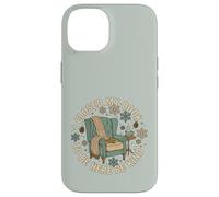 Silla de Lectura de Invierno Coffee Kindness Cozy Bookworm Carcasa para iPhone 14