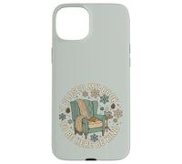 Silla de Lectura de Invierno Coffee Kindness Cozy Bookworm Carcasa para iPhone 15 Plus