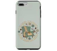 Silla de Lectura de Invierno Coffee Kindness Cozy Bookworm Carcasa para iPhone 7 Plus/8 Plus