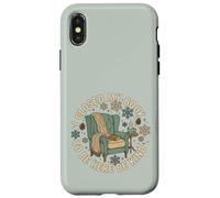 Silla de Lectura de Invierno Coffee Kindness Cozy Bookworm Carcasa para iPhone X/XS