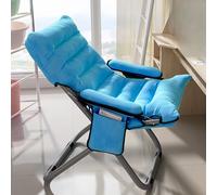 Silla de lectura plegable portátil para sala de estar y dormitorio, silla de salón que ahorra espacio, muebles elegantes y cómodos asientos