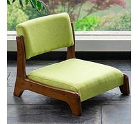 Silla de madera, construcción de madera maciza con cojín de espuma de alta elasticidad para un cómodo asiento de sala de estar