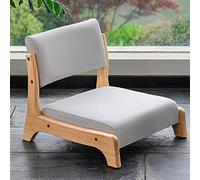 Silla de madera, construcción de madera maciza con cojín de espuma de alta elasticidad para un cómodo asiento de sala de estar