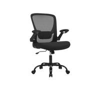 Silla de malla con Apoyabrazos plegables
