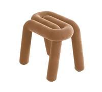 Silla de maquillaje geométrica moderna, taburete creativo para dormitorio o salón de belleza, elegante asiento de tocador elegante (color: A-5)