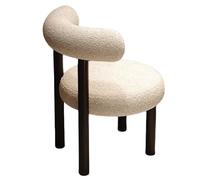 Silla de maquillaje moderna para dormitorio de niñas, taburete blanco de uñas y maquillaje para tocador