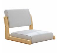 Silla de meditación con soporte para la espalda, silla plegable portátil con respaldo acolchado para relajarse y sentarse en la ventana