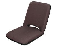 Silla de meditación - Sofá perezoso ajustable con marco de acero, respaldo de 5 niveles, no requiere montaje, capacidad de carga de 150 kg, silla de suelo compacta para mayor comodidad y relajación