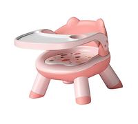 Silla de Mesa, Silla para bebé, Silla para Comer, Hace un Sonido Al Sentarse, Suave, Regulable en, Fácil de Instalar, Extraíble, para Bebés, para Bebés (rosa)