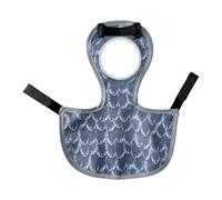 Silla de Montar para gallinas Reusable Lavable Protector Dorsal con Correa