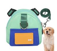 Silla De Montar para Perros: Alforja para Perros, Arnés De Mochila | Cómoda Mochila con Arnés Paraa Mascotas con Bolsas De Transporte Integradas Par Perross, De Transporte Ergonómico Parra V