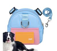 Silla De Montar para Perros: Alforja para Perros, Arnés De Mochila | Cómoda Mochila con Arnés Paraa Mascotas con Bolsas De Transporte Integradas Par Perross, De Transporte Ergonómico Parra V