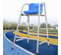 Silla de observación de acero inoxidable, resistente, capacidad de 300 kg para seguridad en la piscina y supervisión de canchas de tenis