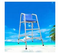 Silla de observación para salvavidas, silla de salvavidas para parque acuático, equipo salvavidas para natación, sillas de piscina desmontables, sillas deportivas de árbitro de metal de 47 59 70