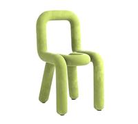 Silla de ocio moderna con respaldo alto, diseño especial para sentarse cómodamente en la sala de estar, dormitorio o balcón