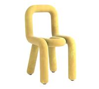 Silla de ocio moderna con respaldo alto y diseño especial para sentarse cómodamente en la sala de estar, dormitorio o balcón