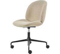Silla de Oficina Beetle Tapizada Negro Mate/Karakorum 003