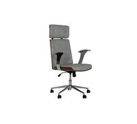 Silla de oficina con cabecero home esprit beige marfil