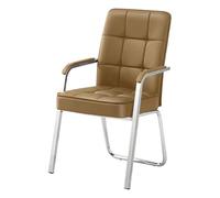 Silla de oficina de cuero ergonómica PU para sillas de juego en el hogar silla de escritorio para el vestíbulo de escritorio de recepción y sala de conferencias de color rojo (sin ruedas) Octopus feet