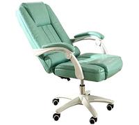 Silla de oficina de la oficina girada de cuero de cuero alto con soporte lumbar y diseño ergonómico jefe de la espalda y silla de juegos deportivos para niñas lindo almuerzo beige Octopus feet