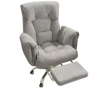 Silla de oficina ejecutiva de respaldo alto con soporte lumbar, silla de escritorio giratoria ajustable con reposabrazos para mayor comodidad y ergonomía