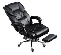 Silla de oficina ejecutiva de respaldo alto, silla de escritorio ajustable con soporte lumbar giratorio y comodidad para la solución de asiento administrativo de oficina en casa