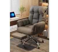 Silla de Oficina ejecutiva, Escritorio ergonómico Ajustable para Juegos con reposapiés mecedor, rotación de 360° para Mayor Comodidad, Estudio, la Oficina en casa y el Uso d