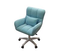 Silla de Oficina ejecutiva giratoria de 360°, Altura Ajustable, ergonómica, con Soporte Lumbar, reposabrazos y Ruedas, para el hogar y el Trabajo, cómoda y fácil de Montar.