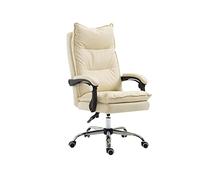 Silla de oficina ejecutiva Silla de juegos de computadora Silla ergonómica de videojuegos Silla de cuero Boss Silla de escritorio Taburetes (Color: A) (B) (B) interesante