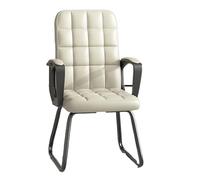 Silla de Oficina ejecutiva Silla ergonómica de computadora con Respaldo Alto para Oficina y Juegos Diseño de pie arqueado Tejido de algodón y Lino Silla de Trabajo cómoda para el hogar Asien