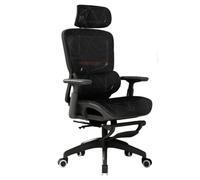 Silla de Oficina Erergonómica de Malla Ordenador Escritorio Sillas de Escritorio Respaldo Apoyo Lumbar Reposabrazos 3D Ajustables Reposacabezas Giratorio Deberes en casa Juegos