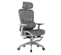 Silla de Oficina Erergonómica de Malla Ordenador Escritorio Sillas de Escritorio Respaldo Apoyo Lumbar Reposabrazos 3D Ajustables Reposacabezas Giratorio Deberes en casa Juegos