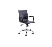 Silla de oficina ergonómica 89-99x64 cm Lucy Negro